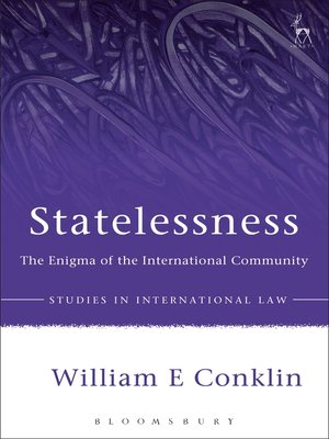cover image of Statelessness